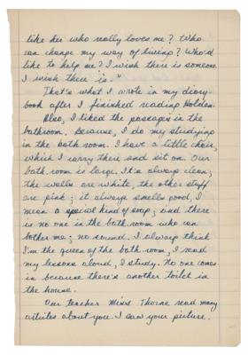 Lot #701 J. D. Salinger Autograph Letter Signed - Image 5