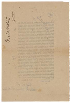 Lot #134 Enrico Fermi Signed Galley Proof - Image 3