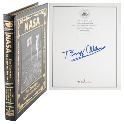 Lot #546 Buzz Aldrin Signed Book - Image 1