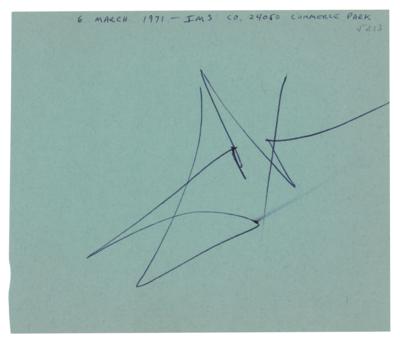 Lot #656 Salvador Dali Signature