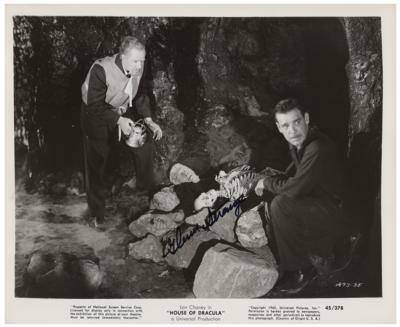 Lot #5457 Glenn Strange Signed Photograph