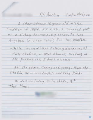 Lot #5062 Elizabeth Taylor Signed Photograph - Image 3