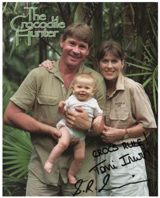 Lot #5556 Steve and Terri Irwin Signed Photograph