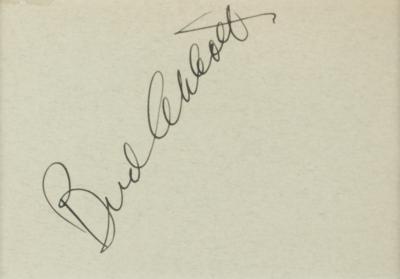 Lot #5445 Abbott and Costello Signatures - Image 2