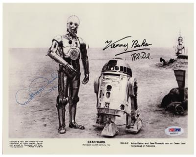 Lot #5579 Star Wars: Baker and Daniels Signed