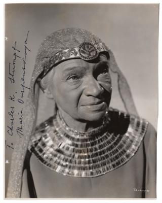 Lot #5468 Maria Ouspenskaya Signed Photograph