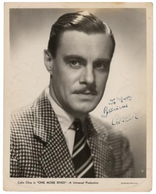 Lot #5453 Colin Clive Signed Photograph