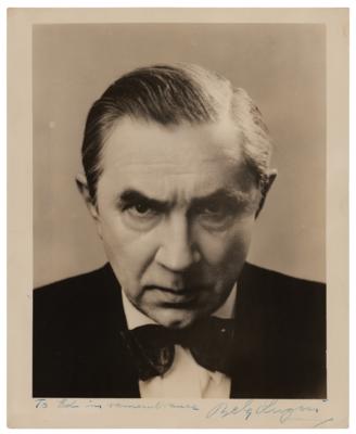Lot #5456 Bela Lugosi Signed Photograph