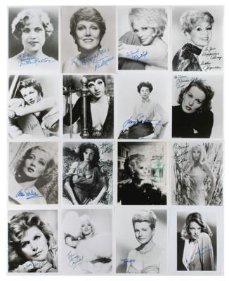 Lot #5478 Actresses (16) Signed Photographs
