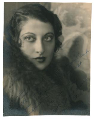 Lot #5107 Ruth Harriet Louise Signed Photograph