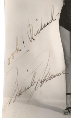 Lot #5032 Marilyn Monroe Signed Photograph - Image 2