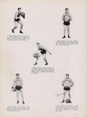 Lot #5004 James Dean Twice-Signed Yearbook - Image 2