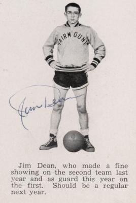 Lot #5004 James Dean Twice-Signed Yearbook - Image 1