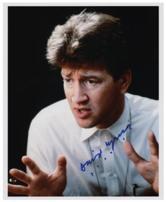 Lot #5086 David Lynch Signed Photograph