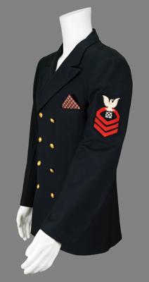 Lot #5108 Bing Crosby Screen-Worn Naval Jacket from Here Come the Waves - Image 2