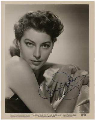 Lot #5230 Ava Gardner Signed Photograph