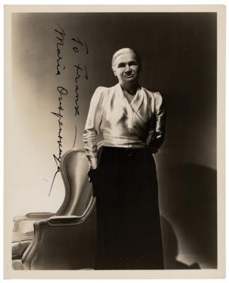 Lot #5469 Maria Ouspenskaya Signed Photograph