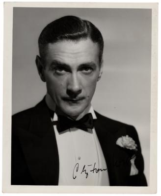 Lot #5417 Clifton Webb Signed Photograph - Image 1