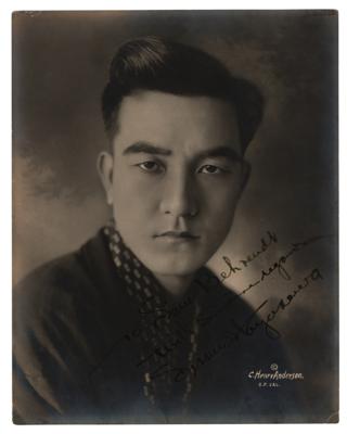 Lot #5252 Sessue Hayakawa Signed Photograph