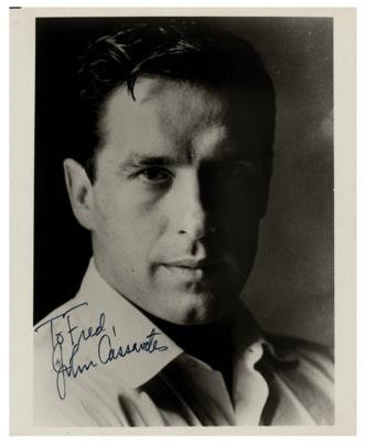 Lot #5071 John Cassavetes Signed Photograph