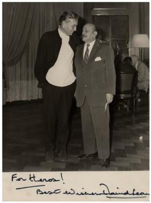 Lot #5085 David Lean Signed Photograph