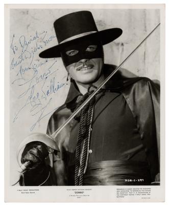 Lot #5538 Guy Williams Signed Photograph