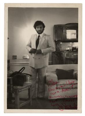 Lot #5536 John Belushi Signed Photograph