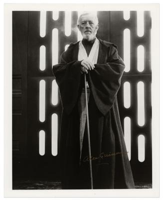 Lot #5588 Star Wars: Alec Guinness Signed