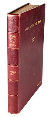 Lot #5015 Leslie Howard's Gone With the Wind Final Shooting Script Inscribed by David O. Selznick - Image 7