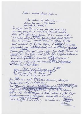 Lot #5116 Luise Rainer Archive with Unpublished Autobiography (70 pages), Handwritten Letter, and (19) Photographs - Image 3