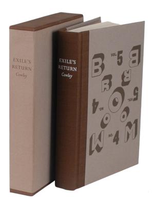 Lot #625 Malcolm Cowley and Berenice Abbott Signed Book - Image 2