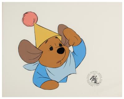 Lot #648 Roo production cel from Winnie the Pooh and a Day for Eeyore Production Cel - Image 2