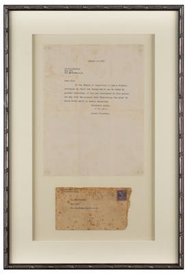 Lot #147 Albert Einstein: Einstein comments on his