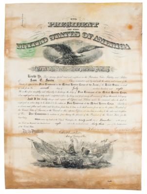 Lot #88 Theodore Roosevelt Document Signed as President - Image 1