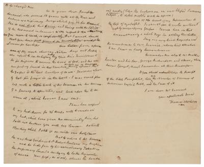 Lot #238 Thomas Clarkson: The great abolitionist aims to effect change in the 