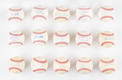 Lot #986 NY Mets: Inaugural 1962 Team Signed Baseball Collection (55) - Image 2