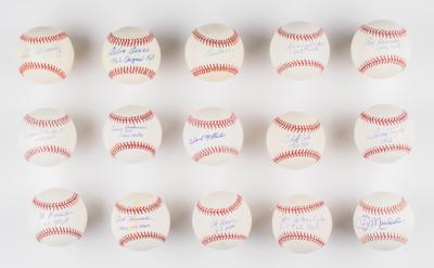 Lot #986 NY Mets: Inaugural 1962 Team Signed Baseball Collection (55) - Image 4