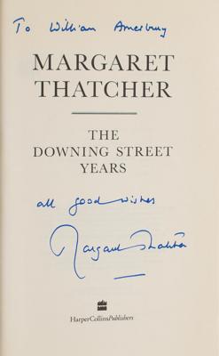 Lot #408 Margaret Thatcher (2) Signed Books - Image 3