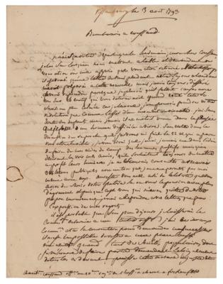 Lot #503 Alexandre de Beauharnais: 