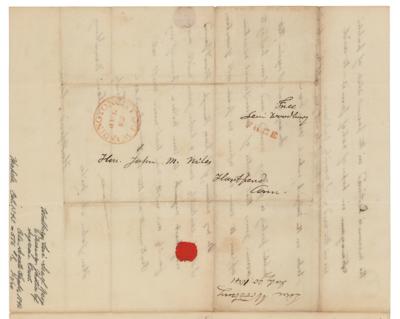 Lot #430 Levi Woodbury: On President Tyler and the 1841 Bank Bill: 