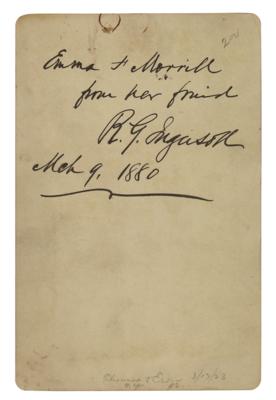 Lot #314 Robert G. Ingersoll Signed Photograph - Image 2