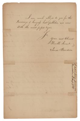 Lot #220 James Bowdoin: 