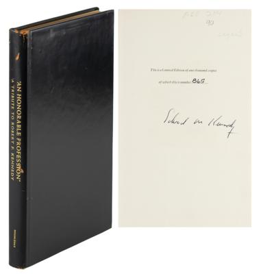 Lot #319 Ted Kennedy Signed Book - Image 1