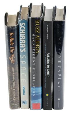 Lot #579 Apollo Astronauts (5) Signed Books - Image 1