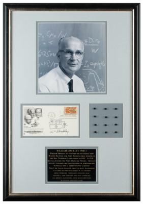 Lot #400 William Shockley Signed Sketch - Image 1