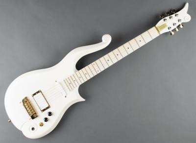 Lot #764 Prince: Custom Handbuilt Cloud Electric Guitar: Fashioned after Prince?s iconic Cloud guitar from Purple Rain, carved under the direction of Dave Rusan - Image 1