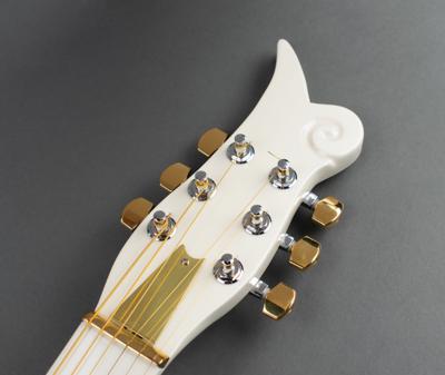 Lot #764 Prince: Custom Handbuilt Cloud Electric Guitar: Fashioned after Prince?s iconic Cloud guitar from Purple Rain, carved under the direction of Dave Rusan - Image 8