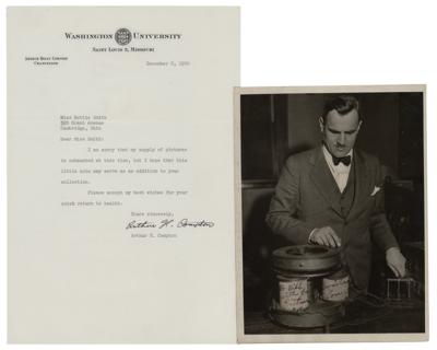 Lot #242 Arthur H. Compton: 