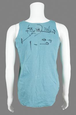Lot #709 Miles Davis Signed Tank Top - Image 1