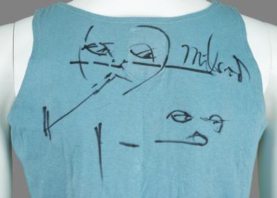 Lot #709 Miles Davis Signed Tank Top - Image 2